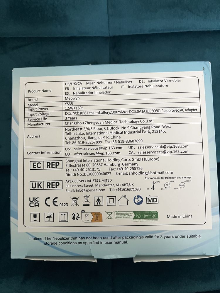 Inhalator Nebulizator