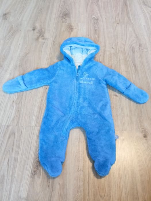 Zestaw ubrań dla dziewczynki, 2 x kombinezon, rozmiar 56 i 62, paka