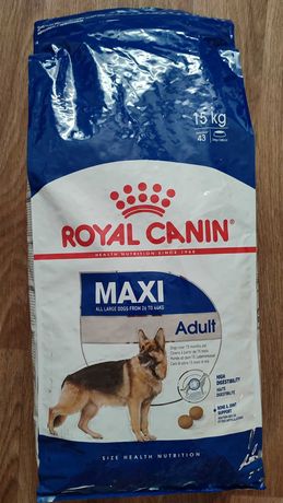 Сухой корм Royal Canin Maxi Adult 15кг Рояль для собак крупных пород