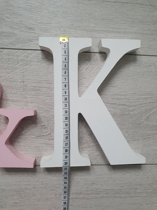 Zestaw 3 liter, inicjały D,K oraz znak &, dekoracje na ślub