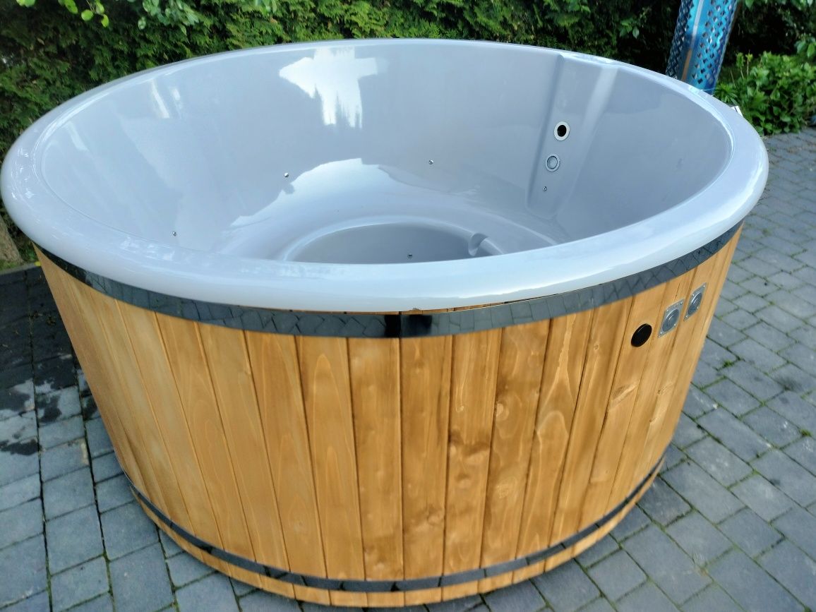 Balia ogrodowa jacuzzi ruska bania