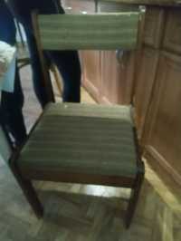 4x stare  krzesło prl