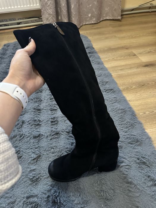 Чоботи/взуття  замшеві