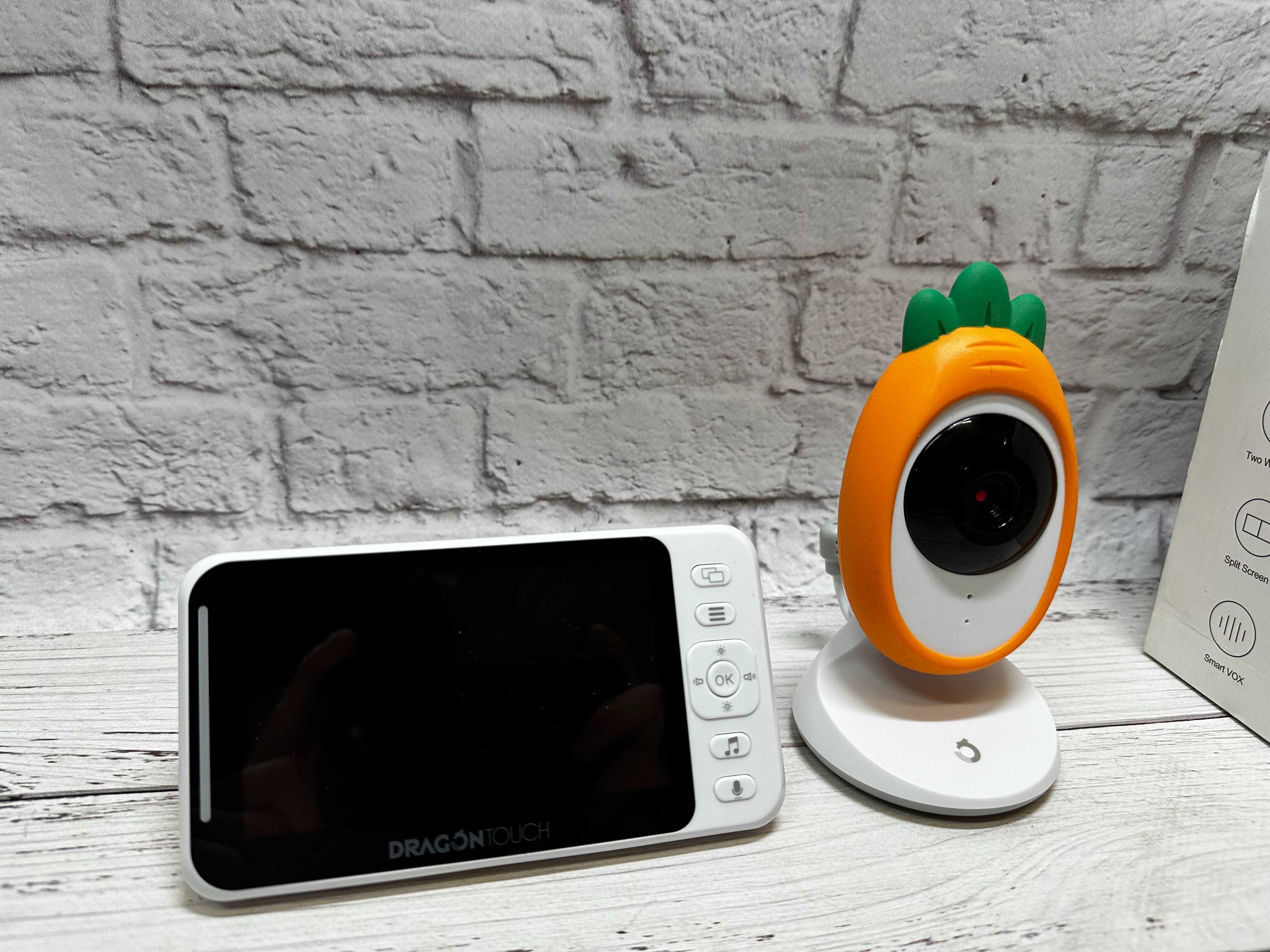 відеоняня dragon touch baby monitor e40 Великий екран!