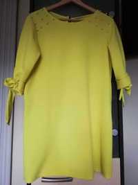 Żółta sukienkę rozmiar L