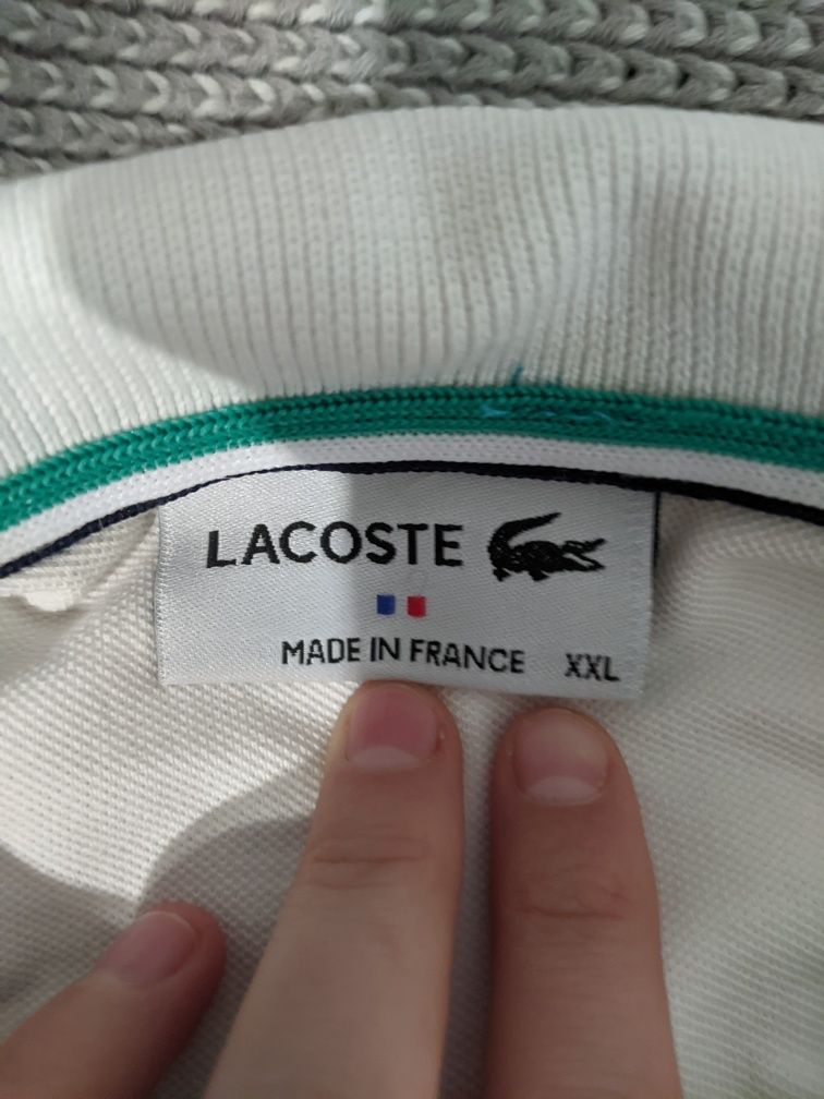 Оригінальна чоловіча теніска від Lacoste з нових колекцій