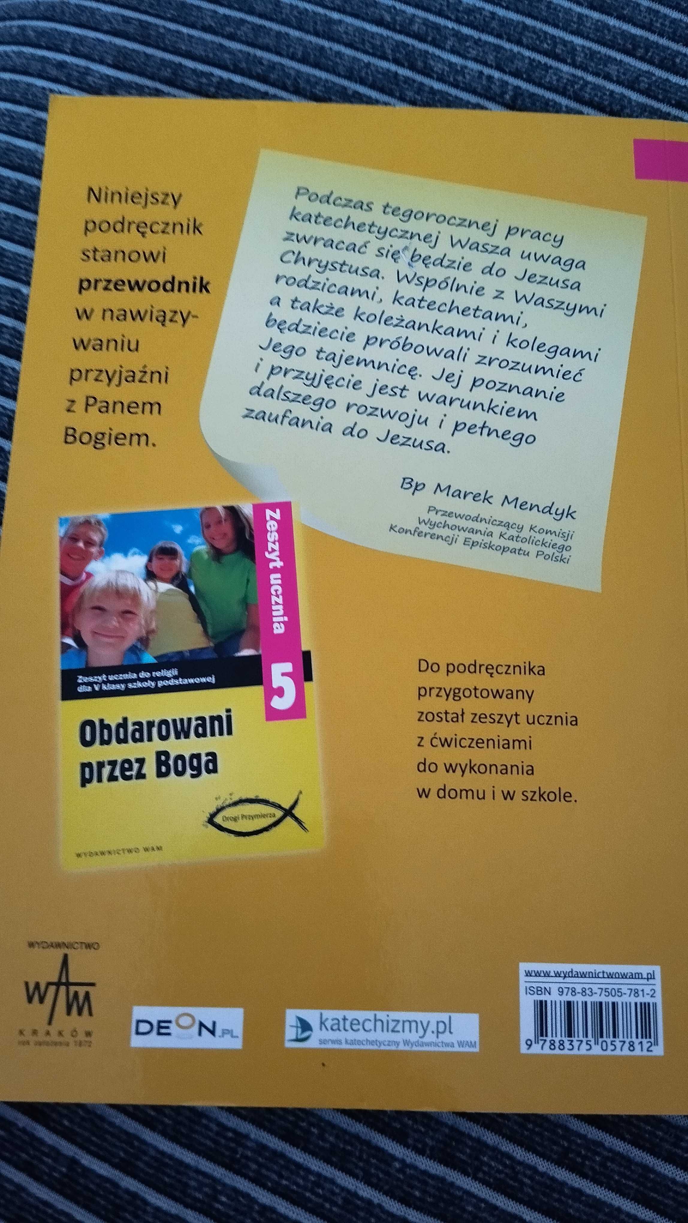 Książka do religii klasa 5