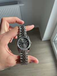 Seiko mod Datejust Perpetual silver gray