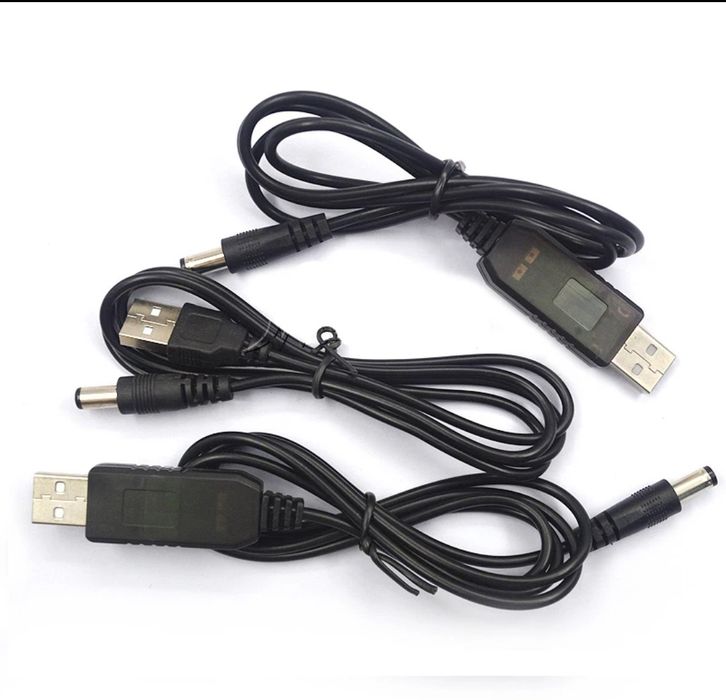 При помощи данного кабеля можно подключить роутер к павербанк