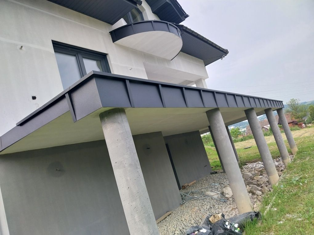 Usługi blacharsko dekarskie. Naprawy. Gięcie blachy.Okucia. Parapety.