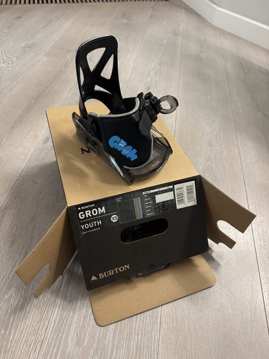 Wiązania snowboardowe Burton Grom dzieciece