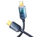 Joyroom kabel USB C - Lightning 20W z wyświetlaczem mocy ładowania 1,2