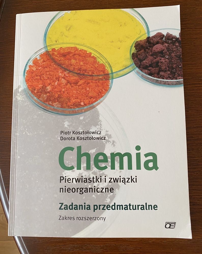 Chemia. Pierwiastki i związki nieorganiczne. Zadania przedmaturalne