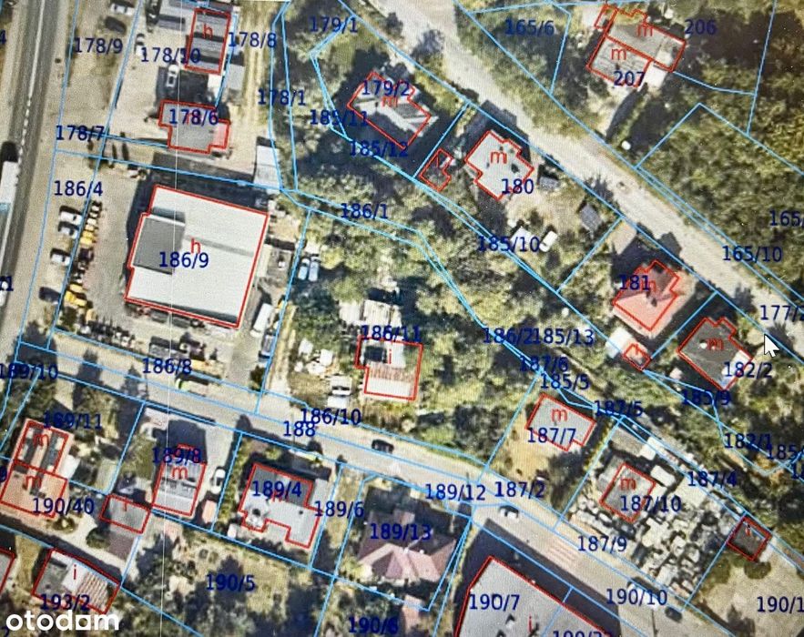 INWESTYCYJNA z budynkami!  MPZP - usługi , mieszkaniówka! BEZPOŚREDNIO