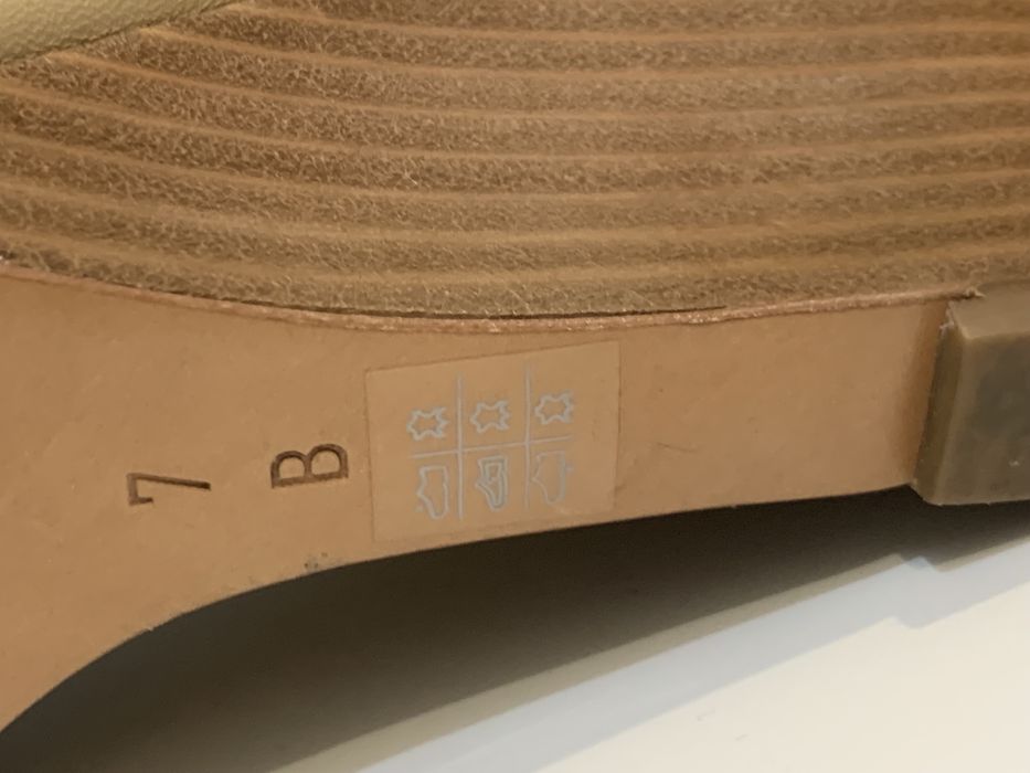 Кожаные туфли Coach