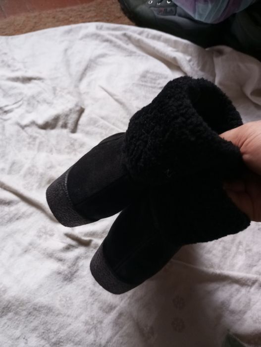 Ботинки женские зимние кожаные полусапожки Италия