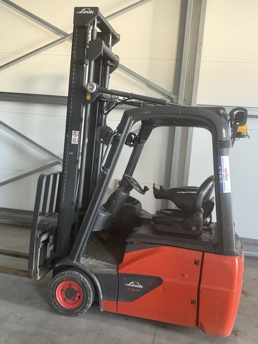 Wózek widłowy Linde E16C 02 evo 2018 rok Elektryczny