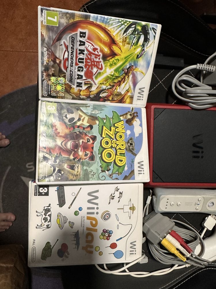 Nintendo Wii Mini + jogos