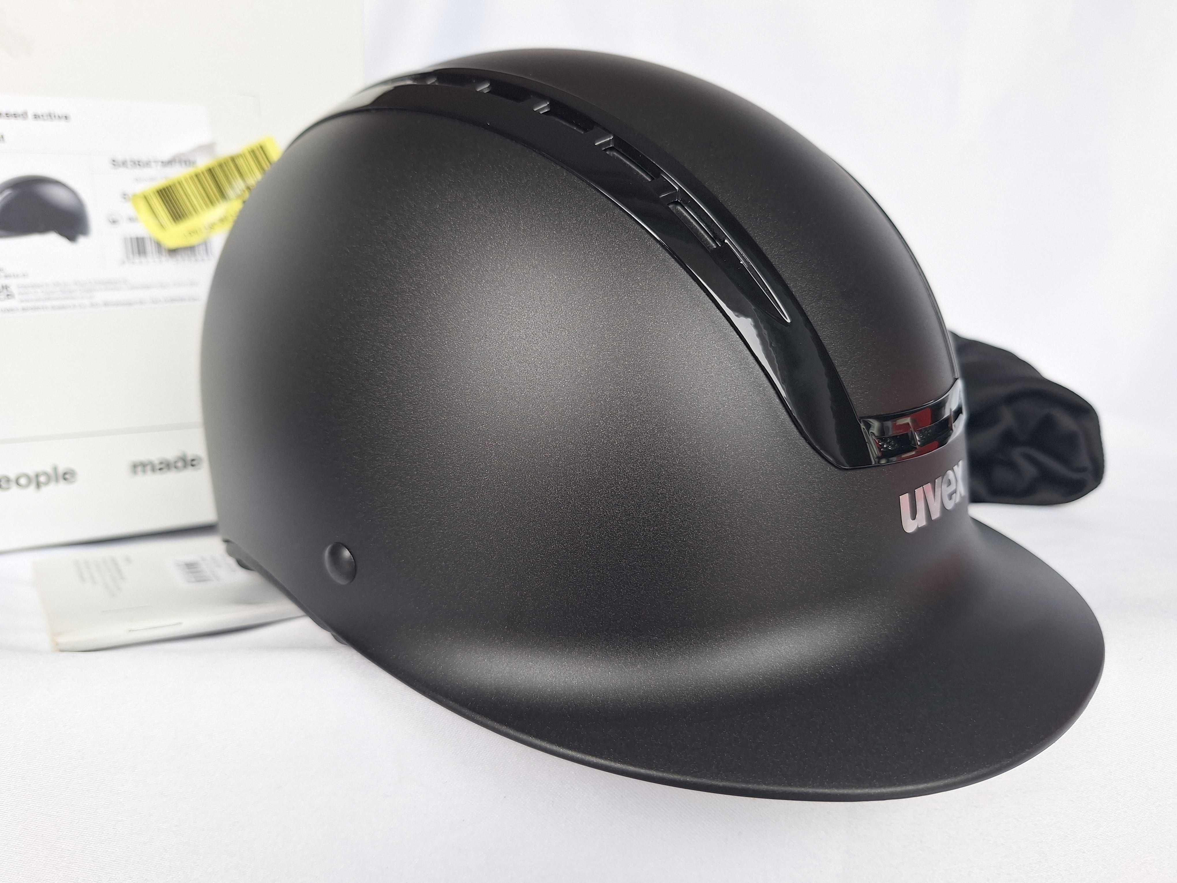 Kask jeździecki toczek Uvex Suxxeed Active Black XS/S 54-55cm