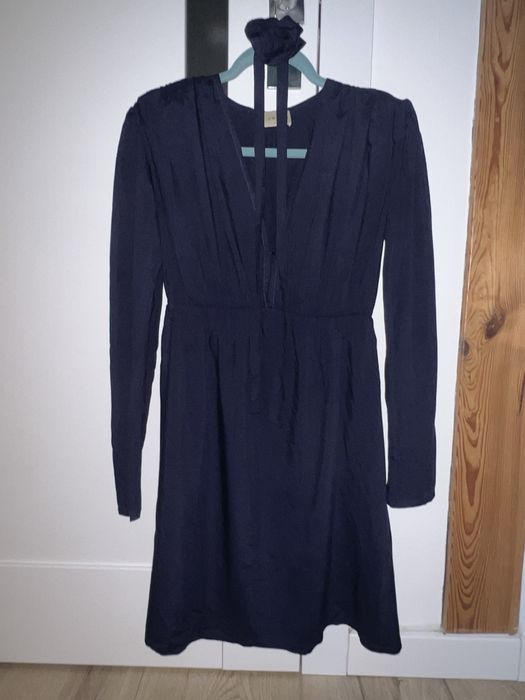 Cudna sukienka Le collet santana 36 kwiatek