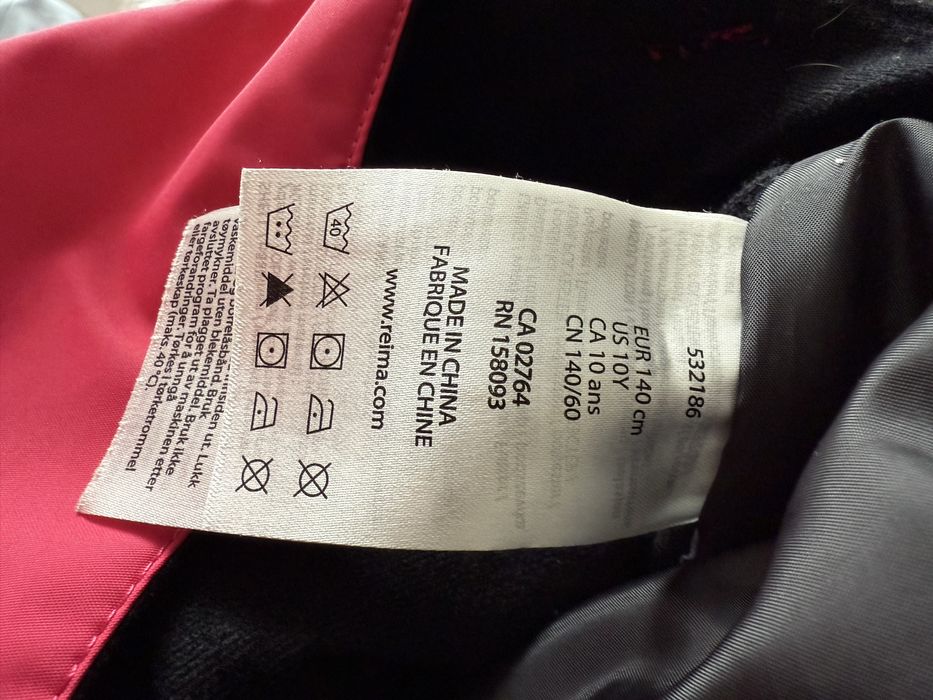 Зимовий комбінезон  Reima (10р)