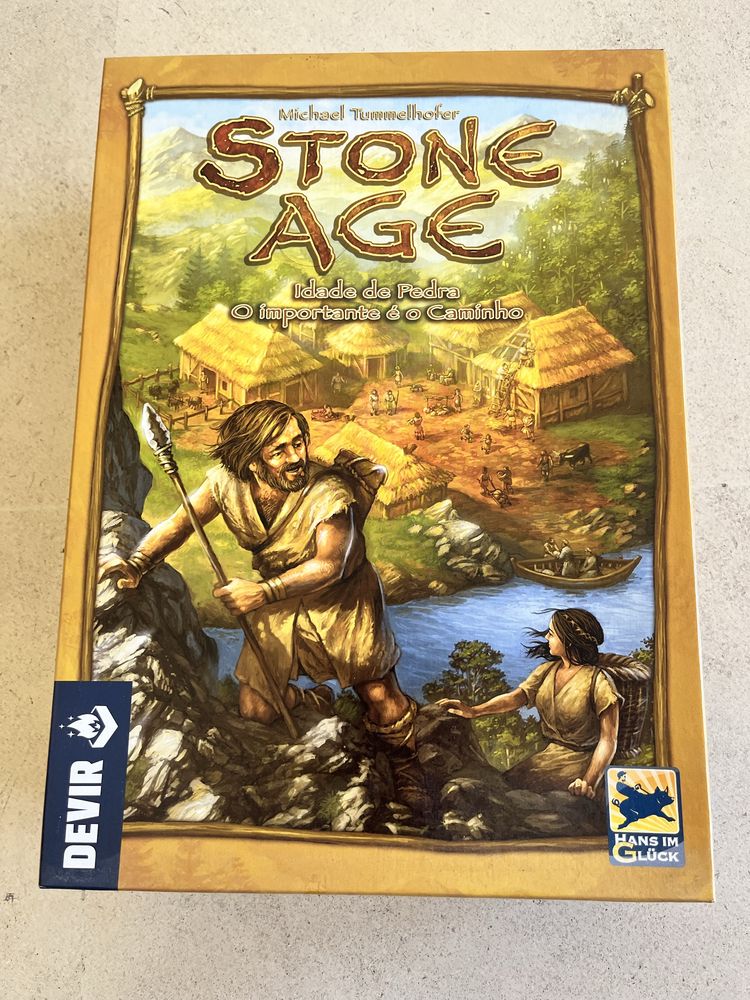 Jogo tabuleiro Stone Age - Português
