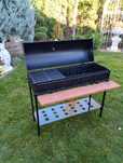 Барбекю. Гриль мангал. Мангал з решіткою гриль. BBQ. Шампури. Кочерга.