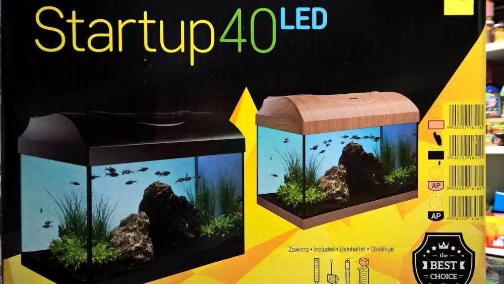 Nowy zestaw akwariowy z ledowym oświetleniem Startup LED 40 / 50 60 80