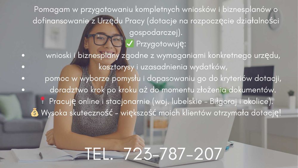 Pisanie wniosków i biznesplanów