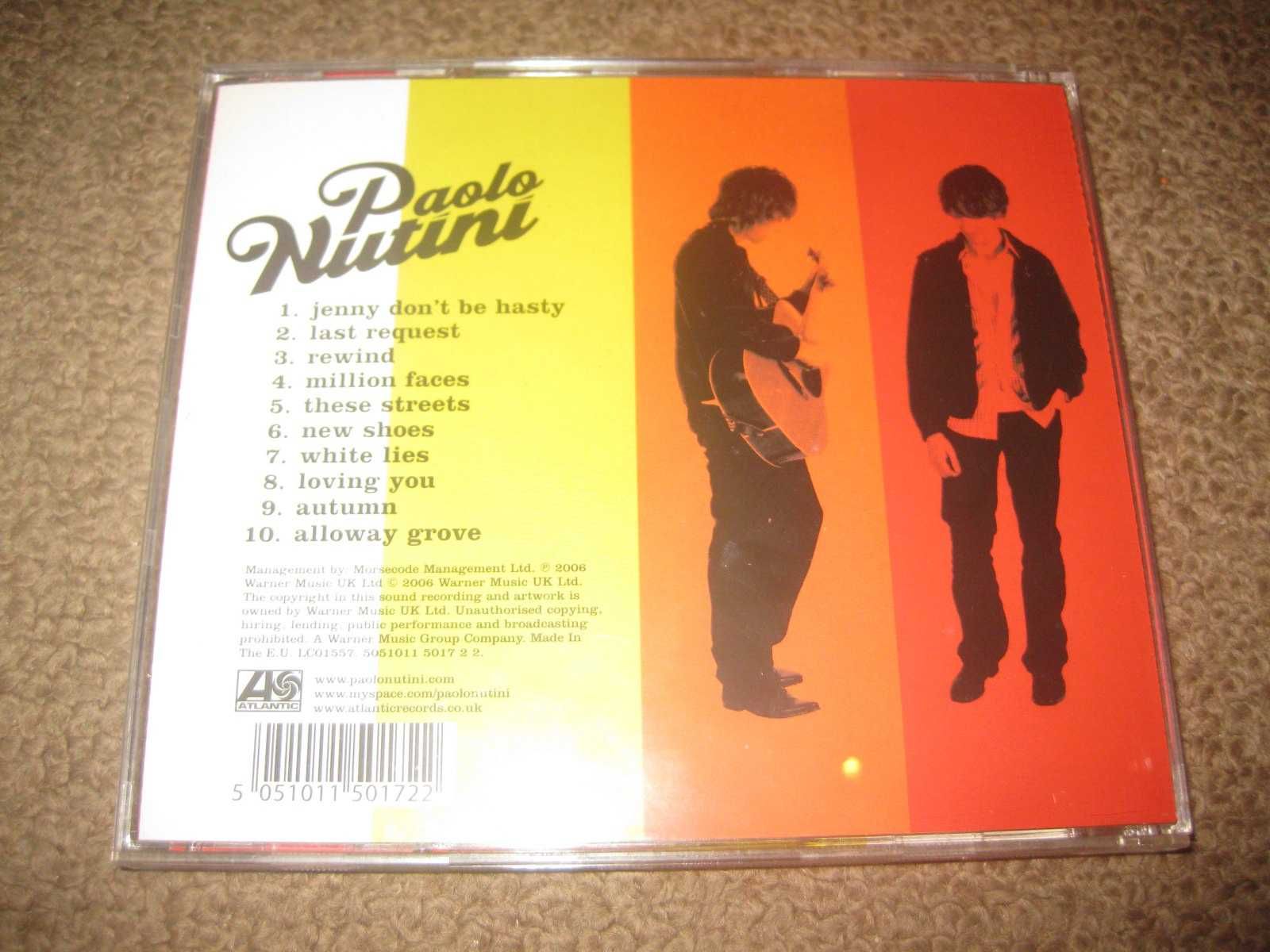CD do Paolo Nutini "These Streets" Portes Grátis!