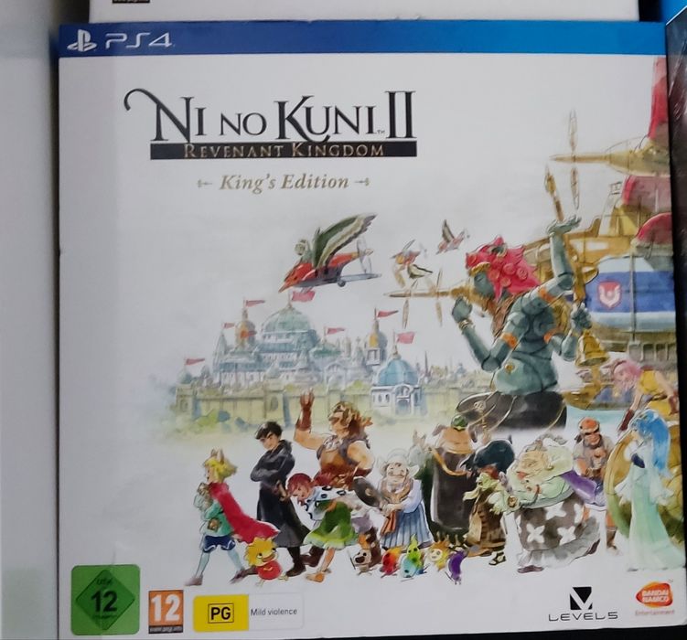 Pack nino kuni 2 ps4 king edition novo