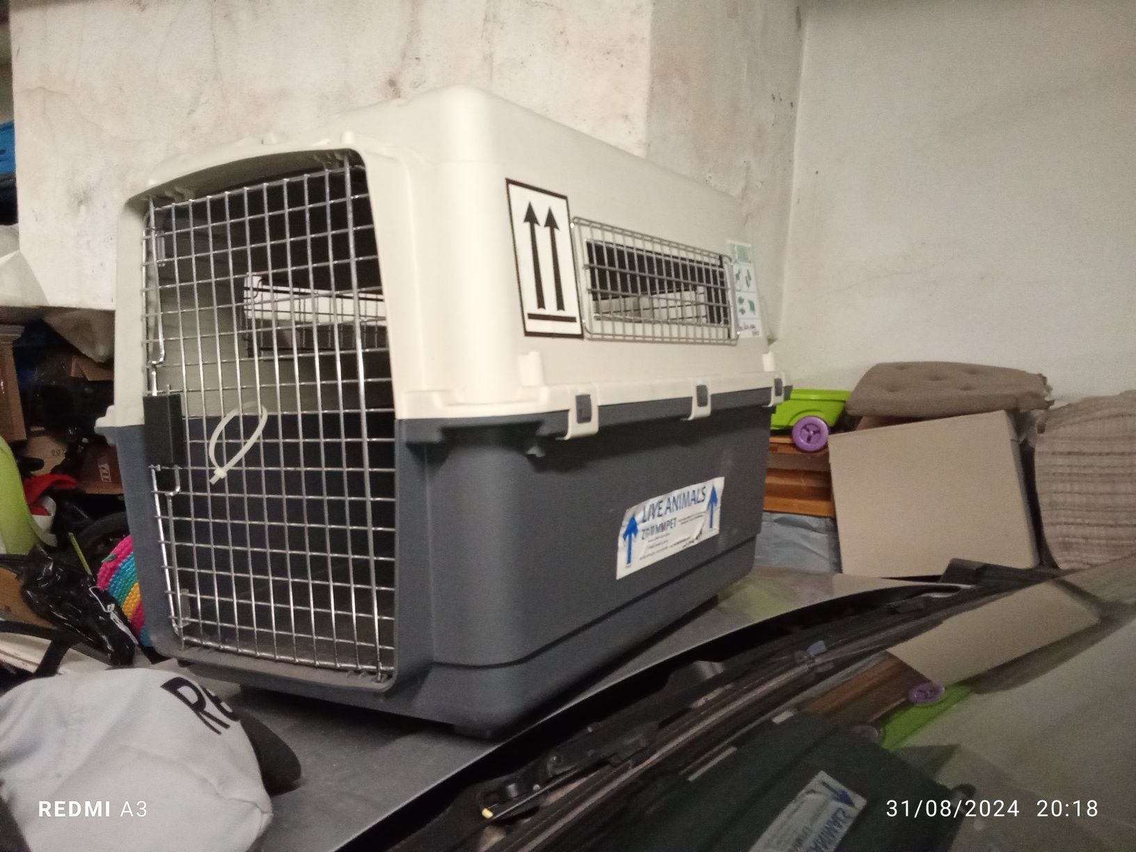 Transportadora pet XL 74X45X56cm