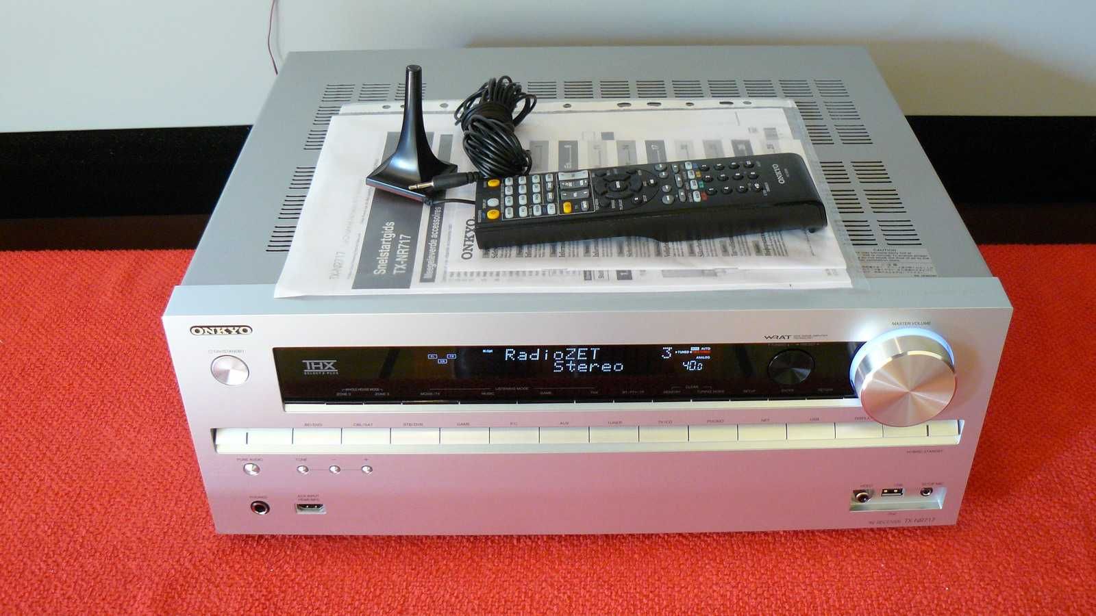 ONKYO TX-NR717 Amplituner kina domowego 7.2  moc 7x170W