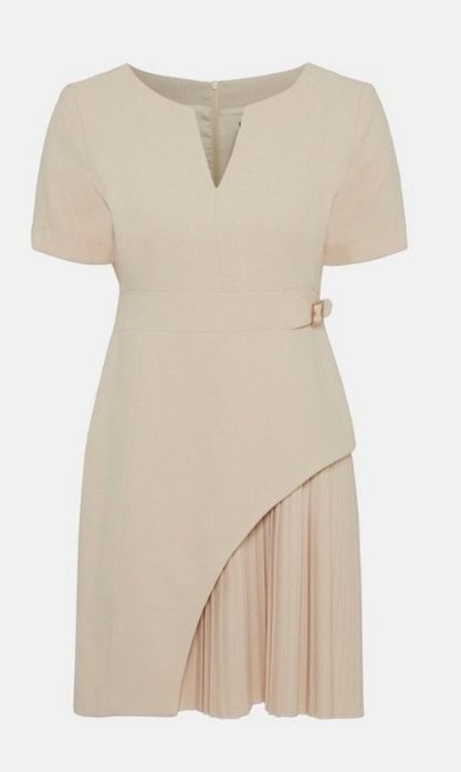 Nowa beżowa sukienka Karen Millen 40/L