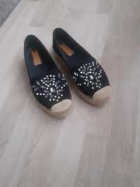 Buty espadryle czarne