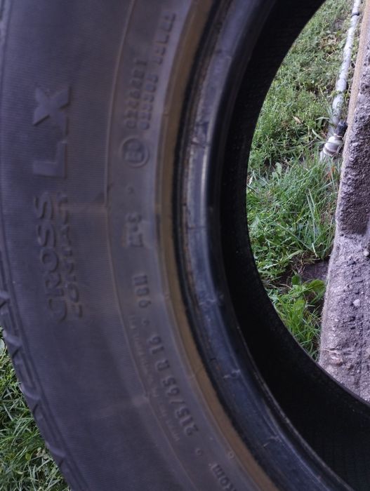 2-4 szt opon215/65r16 uniroyal bieżnik ok 6,5-7mm,outlander