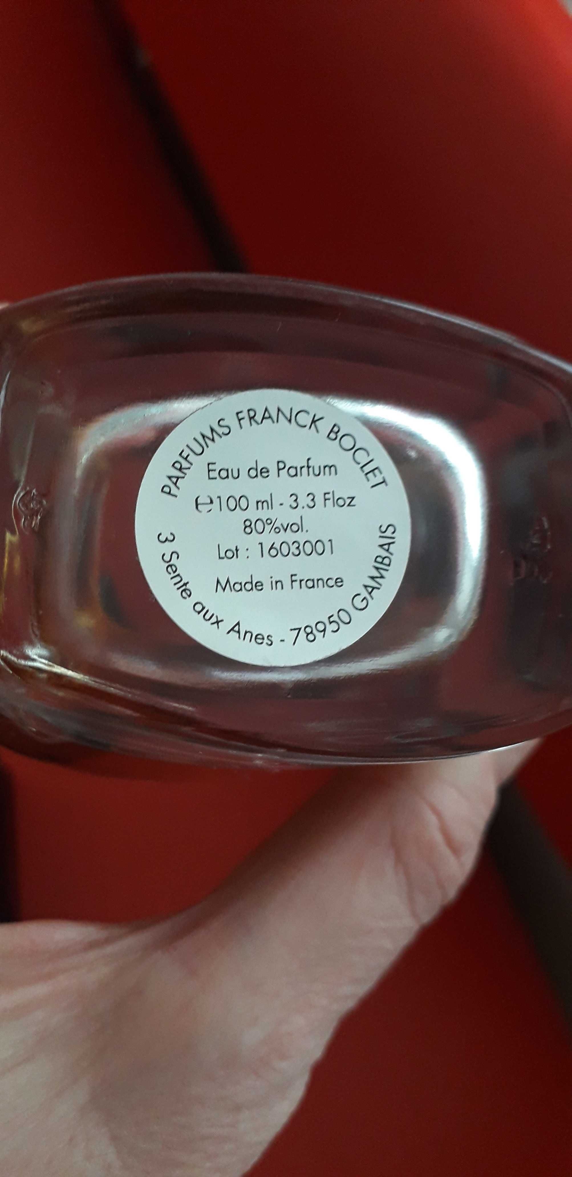 Парфюмированная вода  Frank Bocklet Jasmin, 95ml из 100. Оригинал.