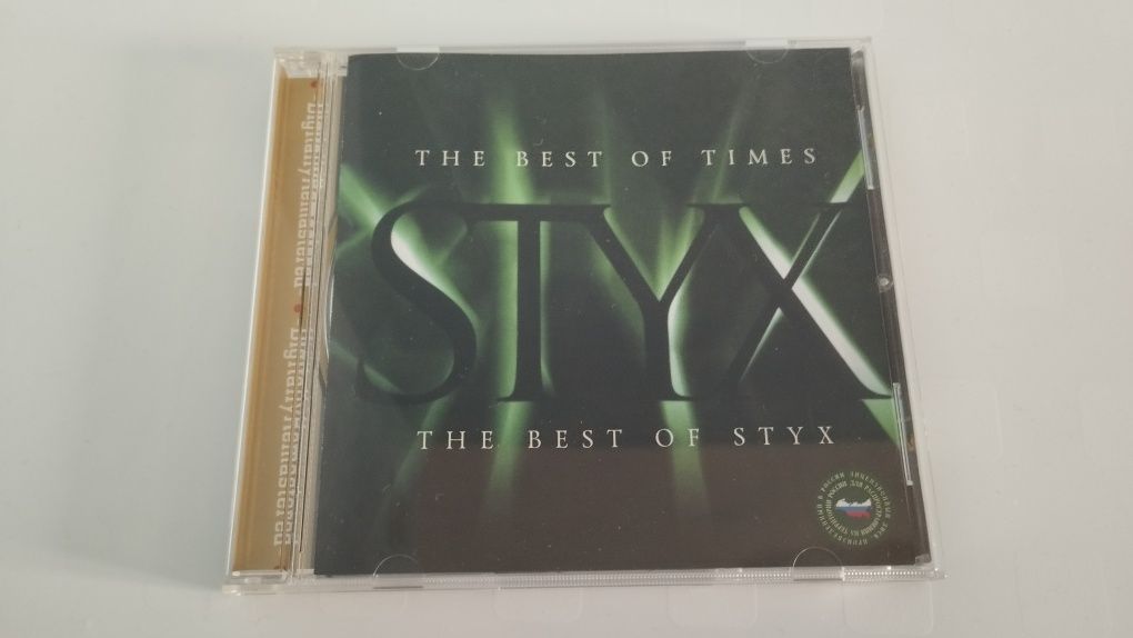 STYX - The best of times *1997 A&M Лицензия