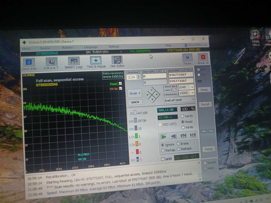 Жорсткий диск Seagate 500 gb 2.5