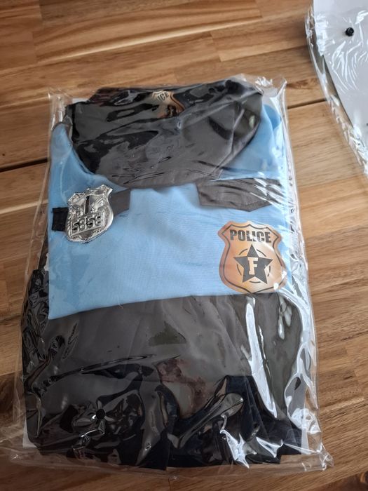 Disfarce de Polícia para menina 5 a 6 anos - Carnaval