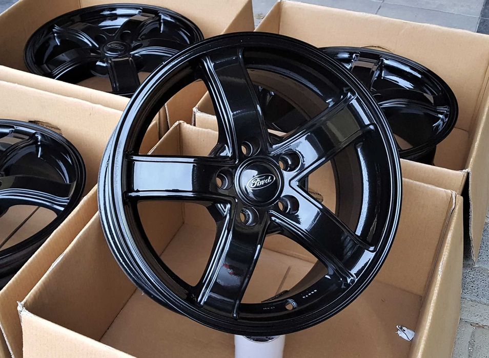 Alufelgi 16 5x108 Ford Mondeo C-Max S-Max Focus Kuga Edge Czarne  227#