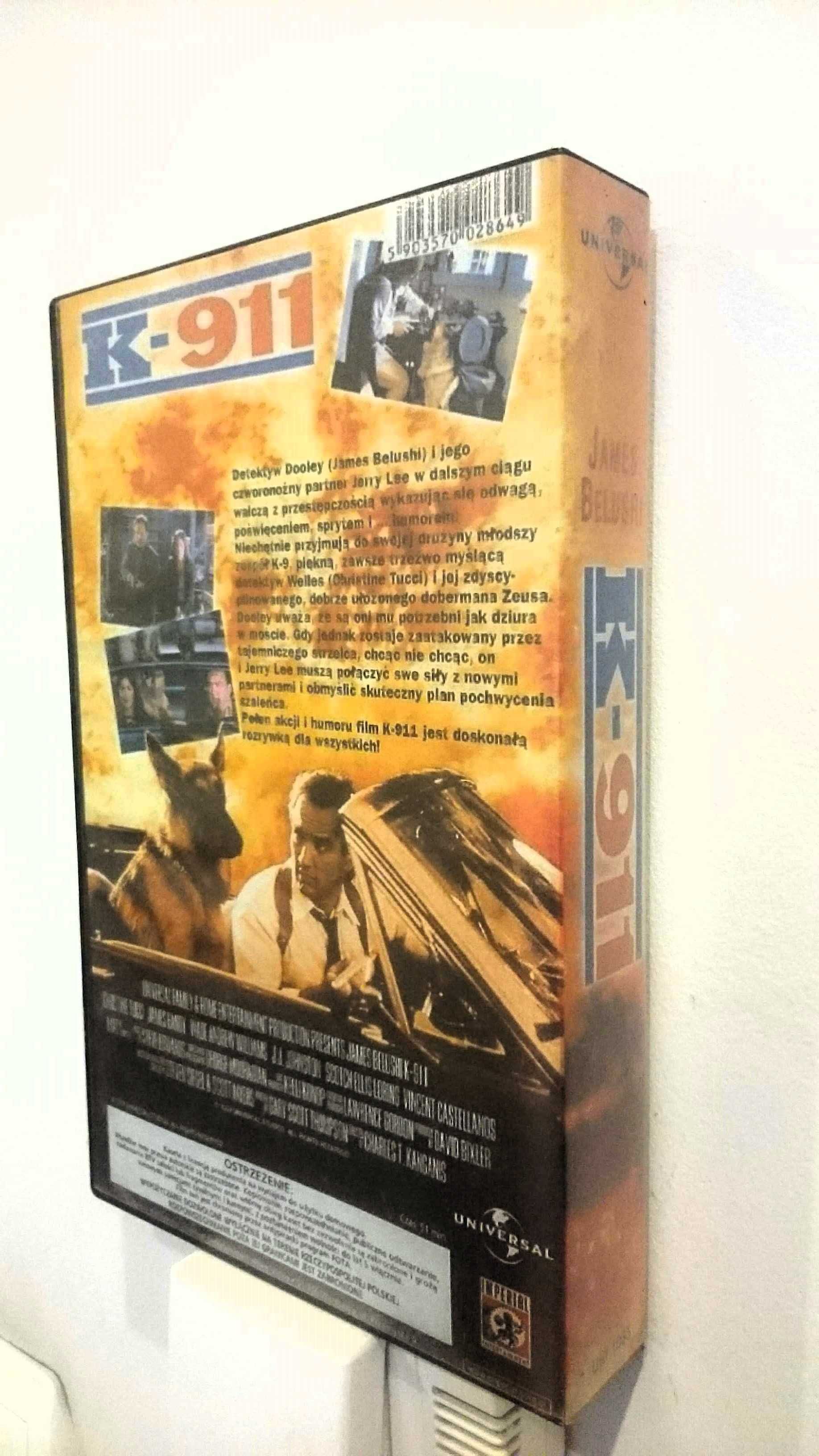 Filmy VHS Interes na kółkach / K-9 / Samotny Jeździec / Być Najlepszym