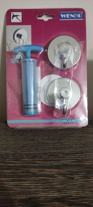 Wieszaki łazienkowe Wenko vacuum loc