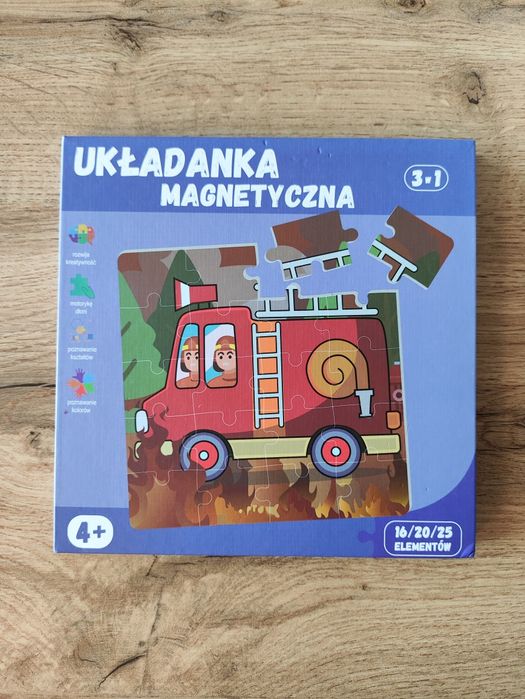 Puzzle magnetyczne 3w1 4+