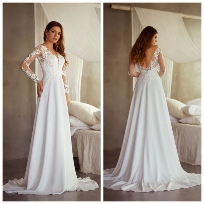 Suknia ślubna Galatone, 42,rękaw,koronka