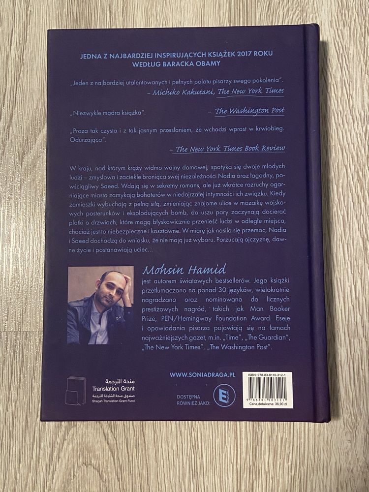 Książka „Drzwi na zachód” Mohsin Hamid