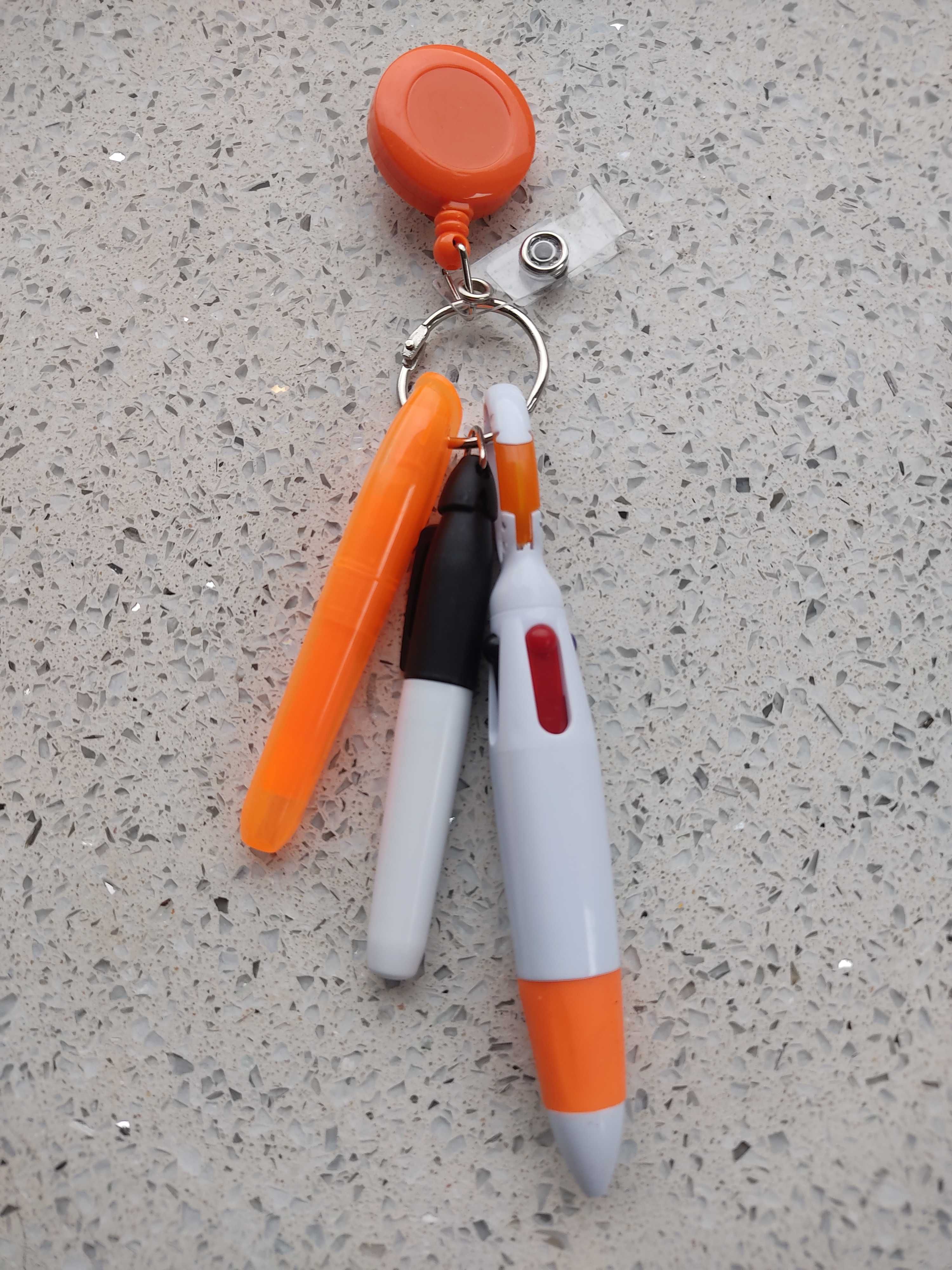 Porta cartões + 3 canetas para enfermeira