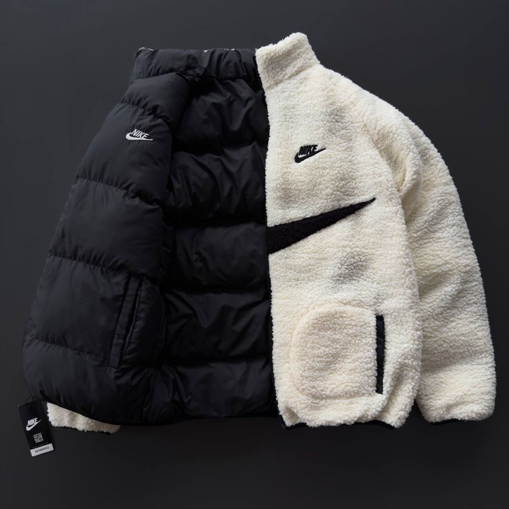 Чоловіча зимова двостороння куртка найк Nike [S,M,L,XL,XXL]