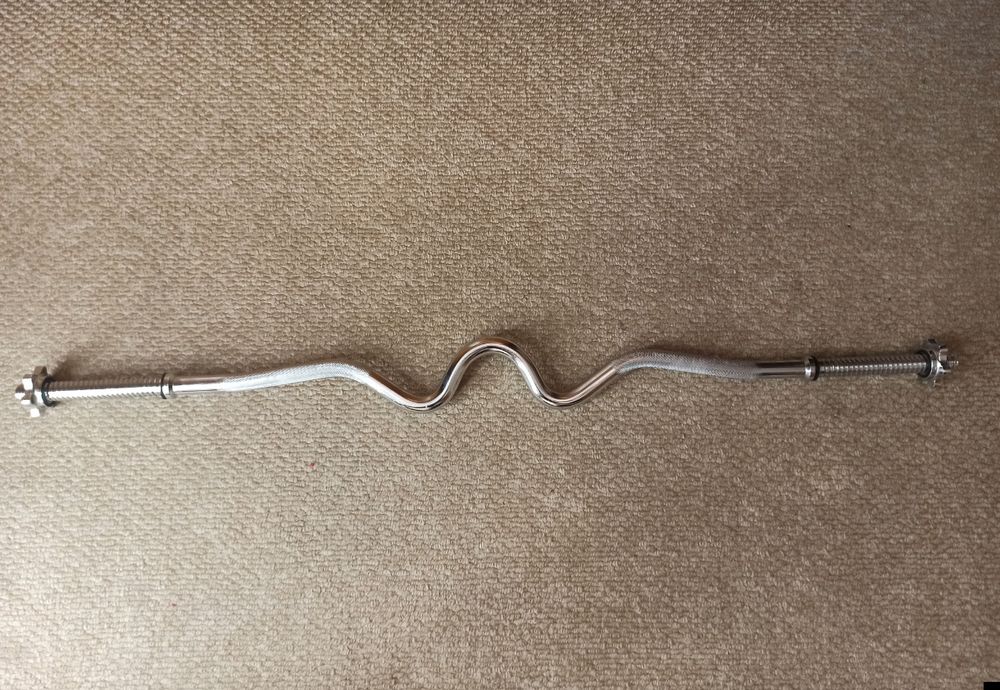 Гриф для штанги Wealis Z-подібний сильноизогнутый c вузьким хватом 1.2