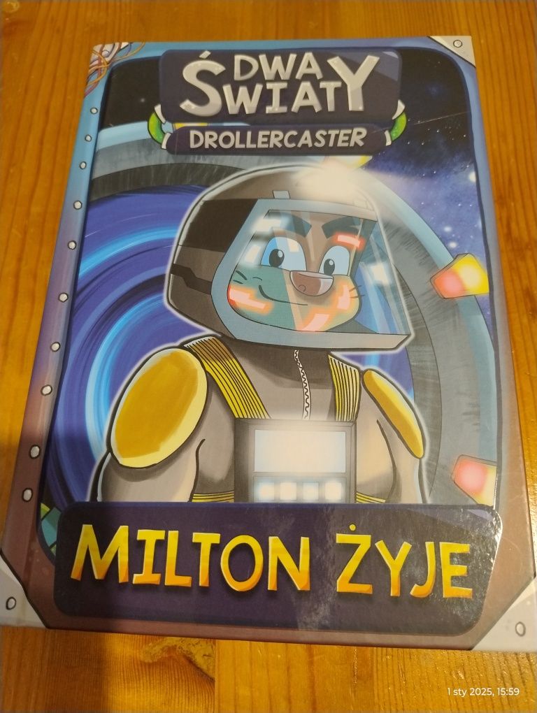 Książka "Dwa światy.  Drollercaster. Milton żyje.